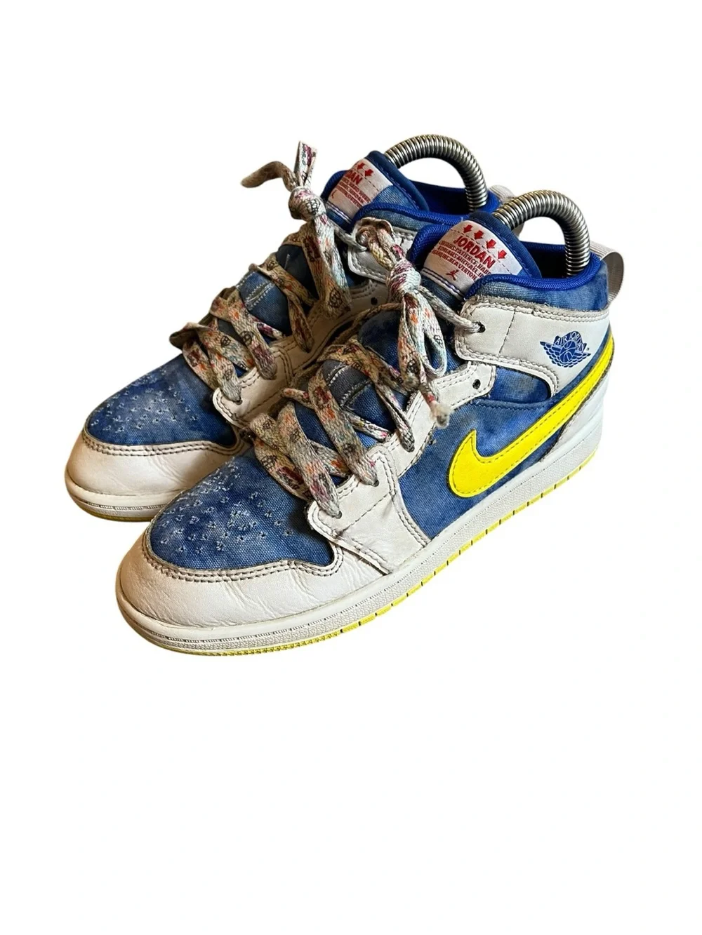 Air Jordan 1 Mid Sneaker School Be Tall In Your Thinking Preschool Edition 3Y